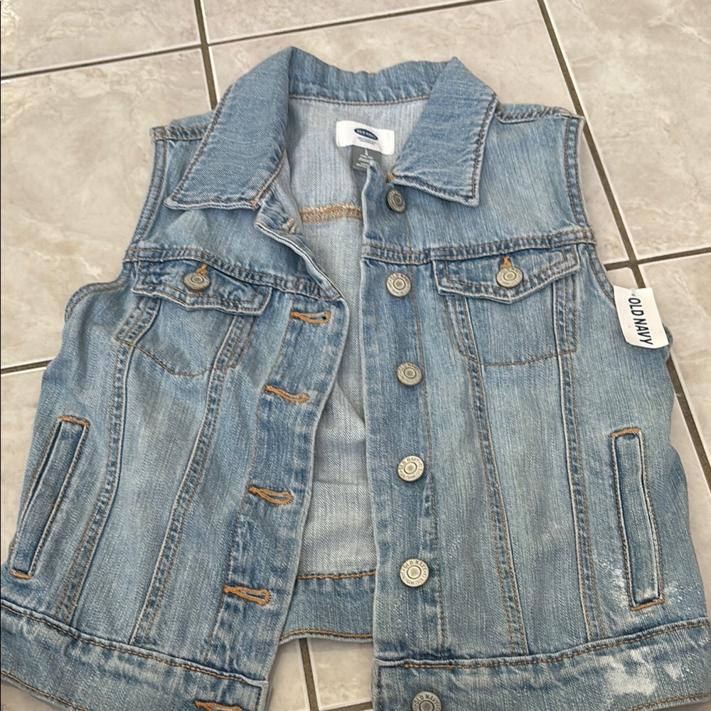 Old Navy Denim Vest